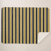 Elegante Imitate Gold Glitzer Sherpadecke (Vorderseite (Horizontal))