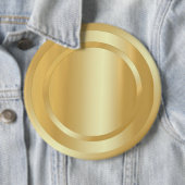 Elegante Imitate Gold Look Glamour Trendy Template Button (Beispiel)