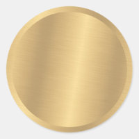 Elegante Imitate Gold Metallic Look Blank Template