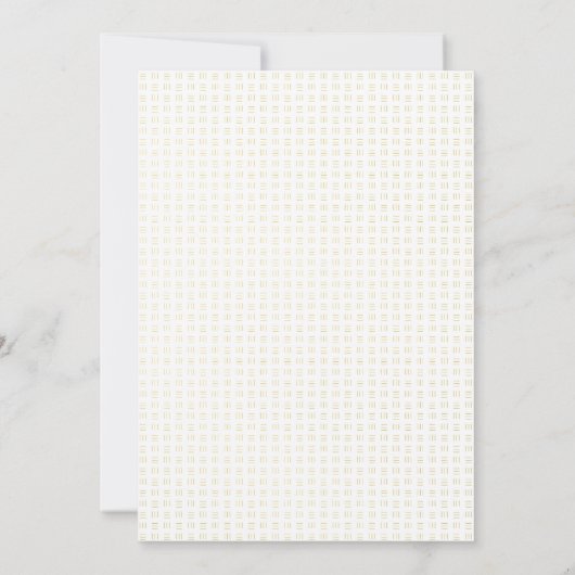 Elegante Imitate Gold Palm Tree Brautparty Einladung (Rückseite)