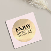 Elegante Imitate Golden Rose Salon Coupon