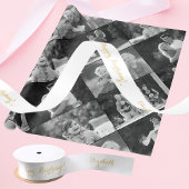 Elegante Imitate Goldenes Glück Geburtstag Individ Satinband