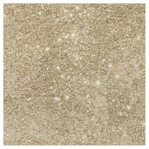 Elegante Imitate Goldmuster Glitzer Elfenbeinmarmo Stoff