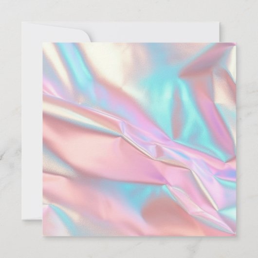 Elegante Imitate Hochzeit im Glitzer Einladung (Rückseite)