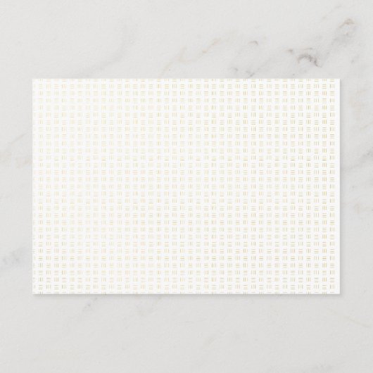 Elegante Imitate Hochzeitsempfang im Palm Tree Begleitkarte (Rückseite)