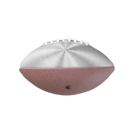 Elegante Imitate Metallic Shiny Silver Football (Gedreht 270)