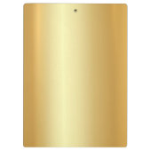 Elegante Imitate Moderne Monogram Template Trendy Klemmbrett (Rückseite)