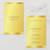 Elegante Imitate Personalisierte moderne Vorlage Visitenkarte (Vorne/Hinten)