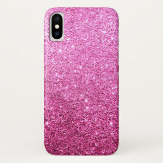 Elegante Imitate Rosa Glitzer Luxus Case-Mate iPhone Hülle