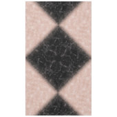 Elegante Imitate Rose Gold Konfetti Schwarz Marmor Tischdecke (Vorderseite)