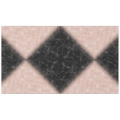 Elegante Imitate Rose Gold Konfetti Schwarz Marmor Tischdecke (Vorderseite (Horizontal))