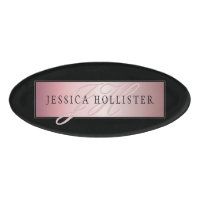 Elegante Imitate Rose Gold | Name & Initialen