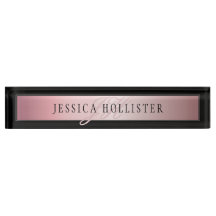 Elegante Imitate Rose Gold | Name & Initialen