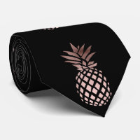 elegante Imitate Rose Goldene Ananas