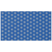 Elegante Imitate Silver Snowflakes Tischdecke (Vorderseite (Horizontal))