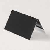 Elegante Imitats Foil Calligrafy Danke Karte (Rückseite)