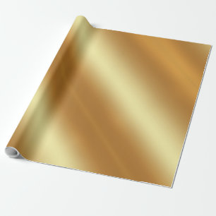 Elegante Imitats Goldenes Goldenes Weihnachtsgesch Geschenkpapier