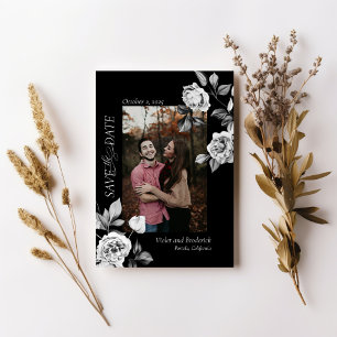 Elegante individuell anpassbare Blumen-Save the Da Save The Date