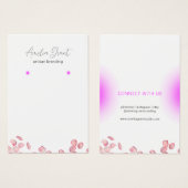 Elegante, individuell anpassbare Ohrring-Display-K (Vorne & Hinten)