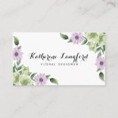 Elegante, individuell anpassbare Vorlage Geschäfts Visitenkarte (Vorderseite)