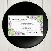 Elegante, individuell anpassbare Vorlage Geschäfts Visitenkarte