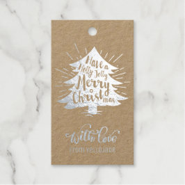 Elegante, individuell anpassbare Weihnachtslieder- Geschenkanhänger