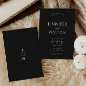 Elegante individuelle Namen Einladung