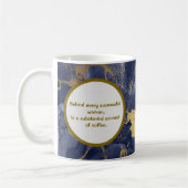 Elegante inspirierende Kaffee-Tasse Kaffeetasse (Links)