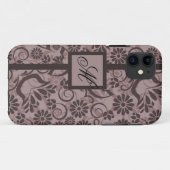 Elegante iPhone 5 Hülle mit Monogramm (Rückseite (Horizontal))