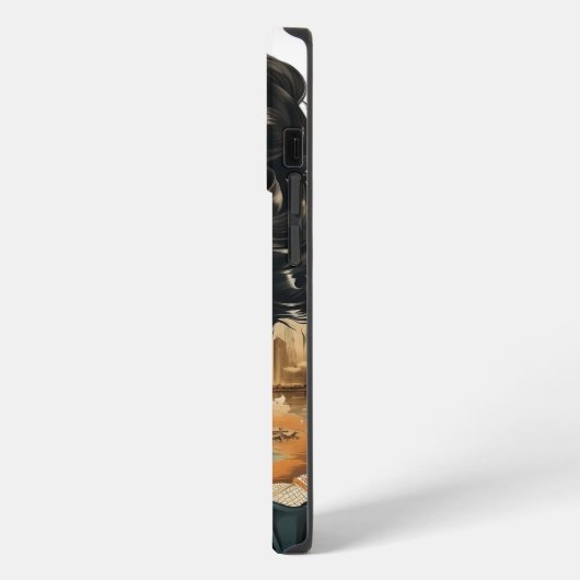 Elegante iPhone-Abdeckung mit weiblichem Design iPhone Hülle (Linke Seite)