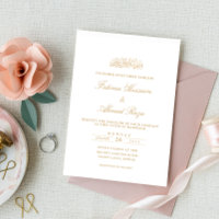 Elegante islamische Hochzeit