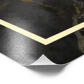 elegante islamitische Bismillah-Plakate Fotodruck (Ecke)