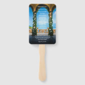 Elegante Italienische Böden Fächer (Rückseite)