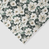 Elegante Ivory-Blume Seidenpapier (Ausschnitt)