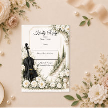 Elegante Ivory-Cello-Romanze Hochzeit