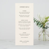 Elegante Ivory Moderne Hochzeit