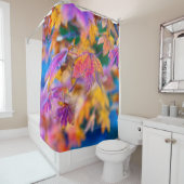 Elegante japanische Ahorn-Blätter Duschvorhang (Beispiel)