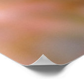 Elegante japanische Aprikosenblüten Poster (Ecke)