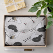 Elegante japanische Krane Seidenpapier (Geschenk)