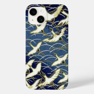 Elegante japanische Washi-Origami-Glückskraniche Case-Mate iPhone 14 Hülle