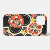 Elegante japanische Washi Origami Moderne Blume Case-Mate iPhone Hülle (Rückseite (Horizontal))