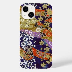 Elegante japanische Washi Origami Moderne Blume Case-Mate iPhone 14 Hülle