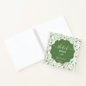 Elegante Jasminblüte Notizblock (Innenseite)