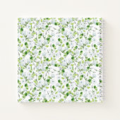 Elegante Jasminblüte Notizblock (Rückseite)
