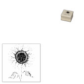 Elegante journalistische Scrapbooking Hochzeit-Blu Gummistempel (Stempel)