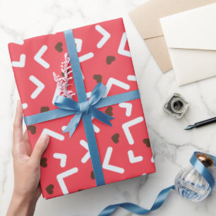 Elegante Joyful Whimsical Saisonale Trauzeugen Ges Geschenkpapier