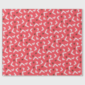 Elegante Joyful Whimsical Saisonale Trauzeugen Ges Geschenkpapier (Flach)