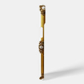 Elegante Jugendstil-Blume aus festem Glas Case-Mate iPhone Hülle (Rückseite / Rechts)