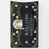 Elegante Jugendstil-Hochzeiten Banner (Vertikal)