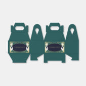 Elegante Jugendstil Swans Wedding Geschenkschachtel (Ungefaltet)